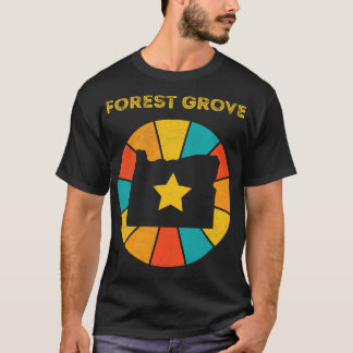 Camiseta Forest Grove Oregon Vintage aflita Souvenir 1