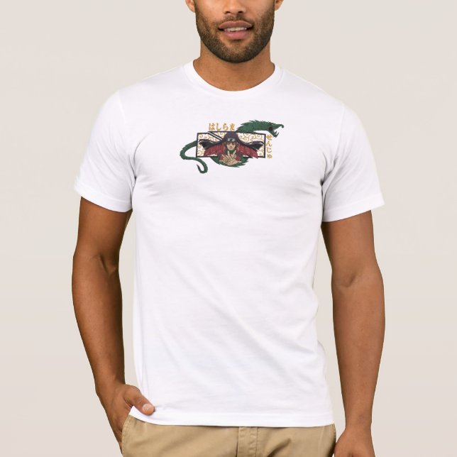 Camiseta 🌳 Forest Sage T-Shirt – Anime-Inspired Warrior (Frente)