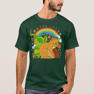 Camiseta Forest Squirrel Lover Unicorn Squirrelcorn Fantasy
