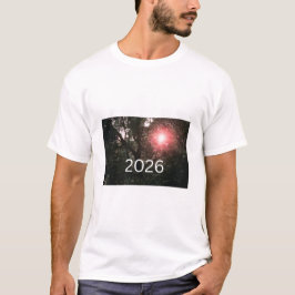 Camiseta Forest Sun Rising 2026 - Nature Dawn Illustration