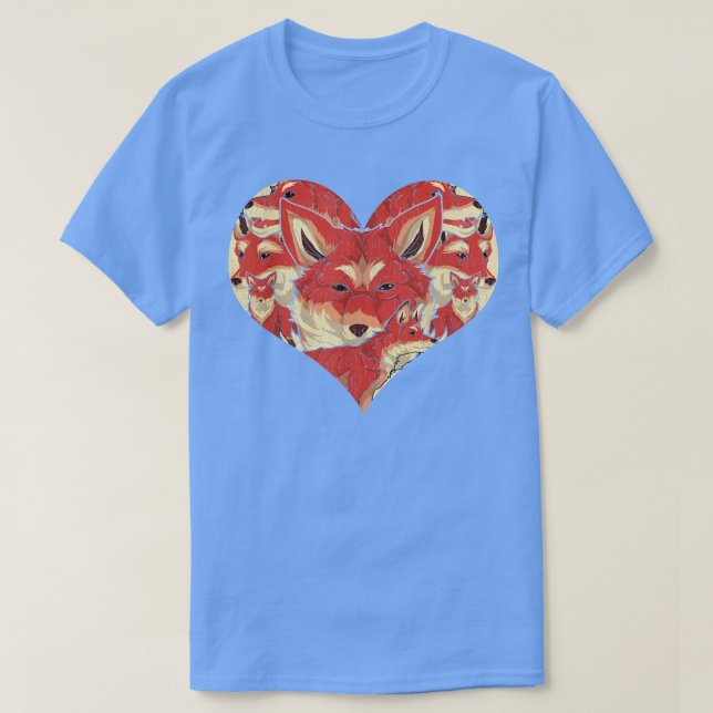 Camiseta Forest Wildlife Foes Nature Heart Fo (Frente do Design)