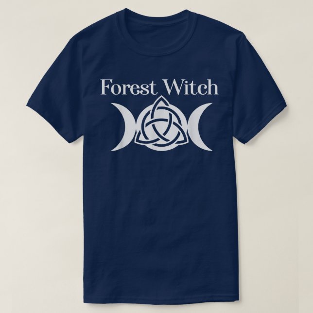 Camiseta Forest Witch Wicca 851 (Frente do Design)