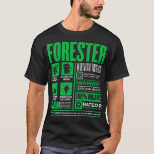Camiseta Forester Definition Woodworker Lumberjack Premium