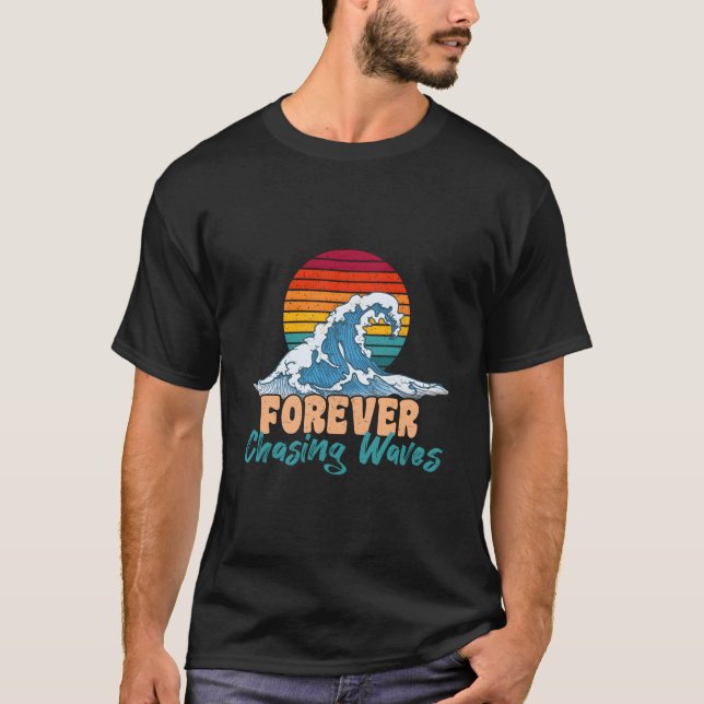 Camiseta Forever Chasing Waves Summer S (Frente)