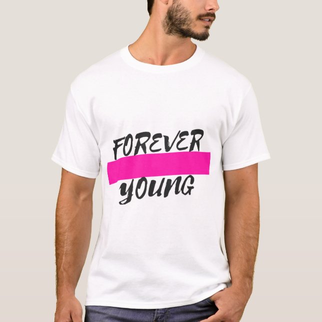 Camiseta Forever Young (Frente)