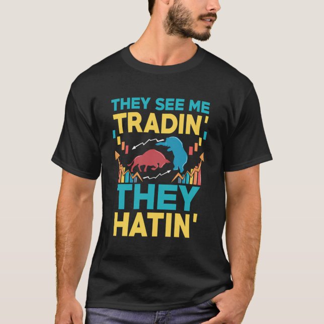 Camiseta Forex do mercado de ações (Frente)