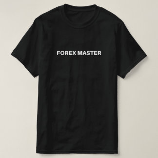 Camiseta Forex Master Forex Trader Men Black T Shirt