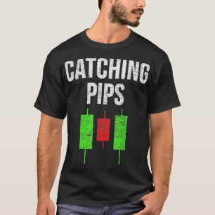 Camiseta Forex Trading Catching Pipes Mercado de ações-memó