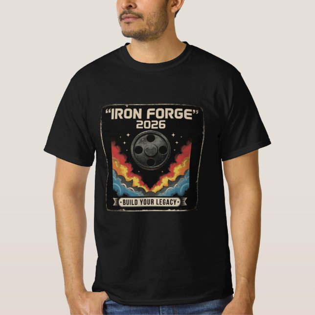 Camiseta Forja de ferro (Frente)