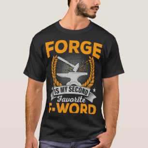 Camiseta Forjado em Fogo Irontrabalhador Forger Farrier T