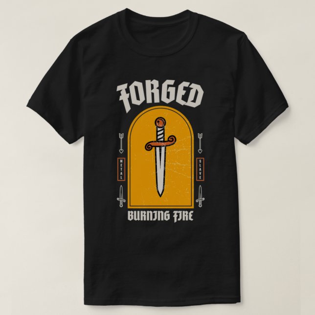 Camiseta Forjado no Fogo 1 (Frente do Design)