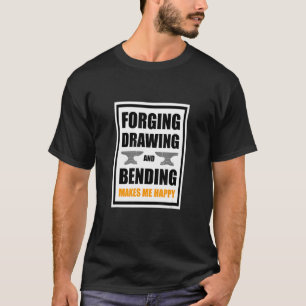 Camiseta Forjagem de ferreiro metálico 4