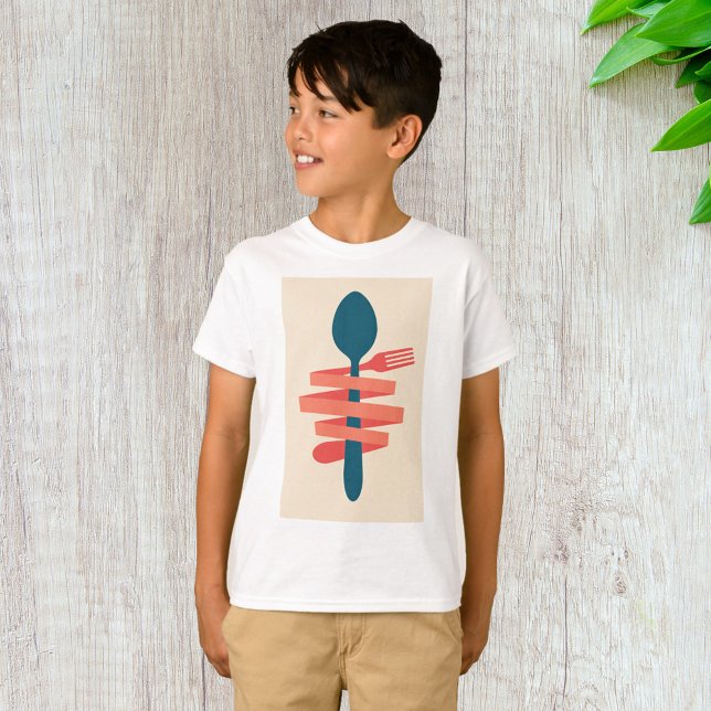 Camiseta Fork E Spoon (Criador carregado)