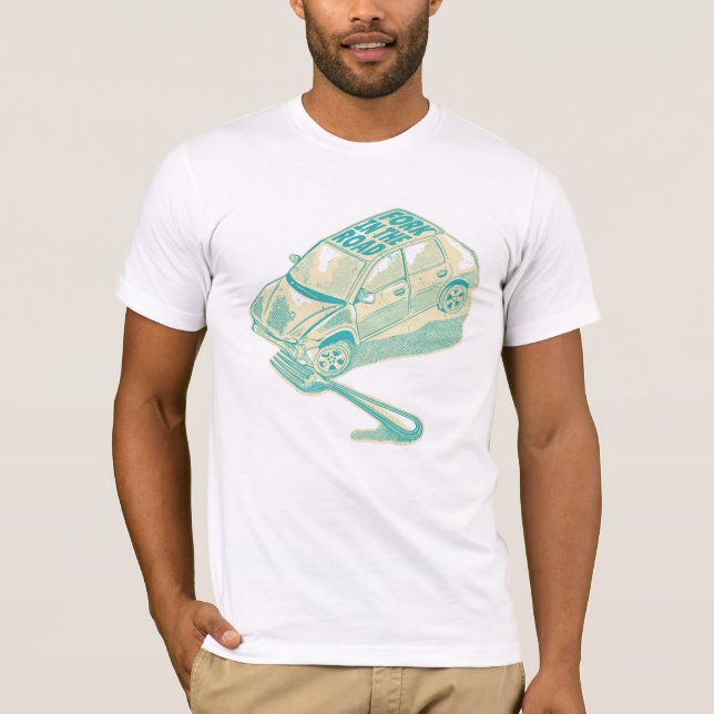 Camiseta Fork no acidente de viação (Frente)