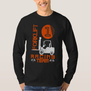 Camiseta Forklevantador do driver do Forkstacker Fork-Lift