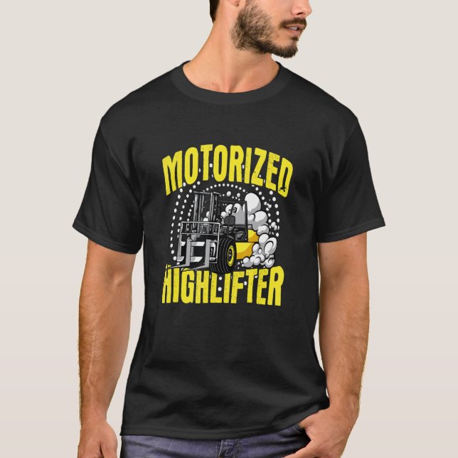 Camiseta Forklift driver warehouse clerk saying (Frente)