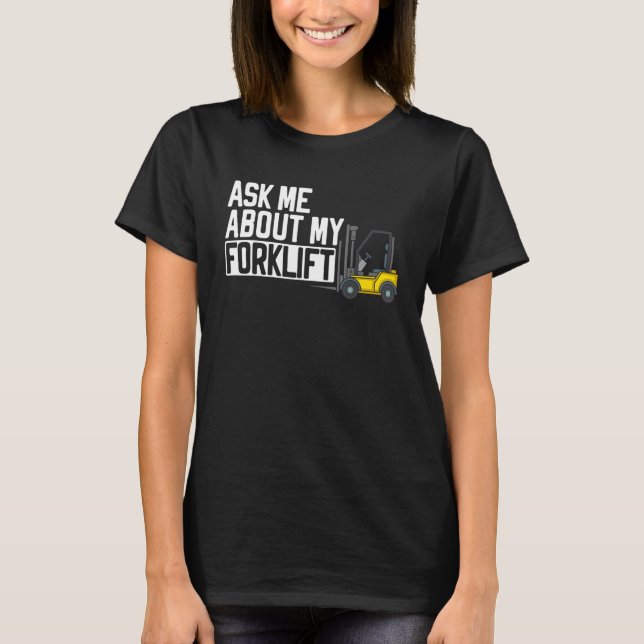 Camiseta Forklift Operator Truck Worker_3 (Frente)