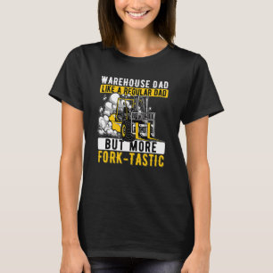 Camiseta Forkst do operador do empilhador de Disco Tástico