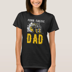 Camiseta Forkstacker do operador do empilhador de Pais Tást
