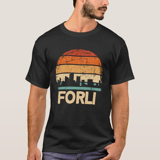 Camiseta Forlì Skyline (Frente)