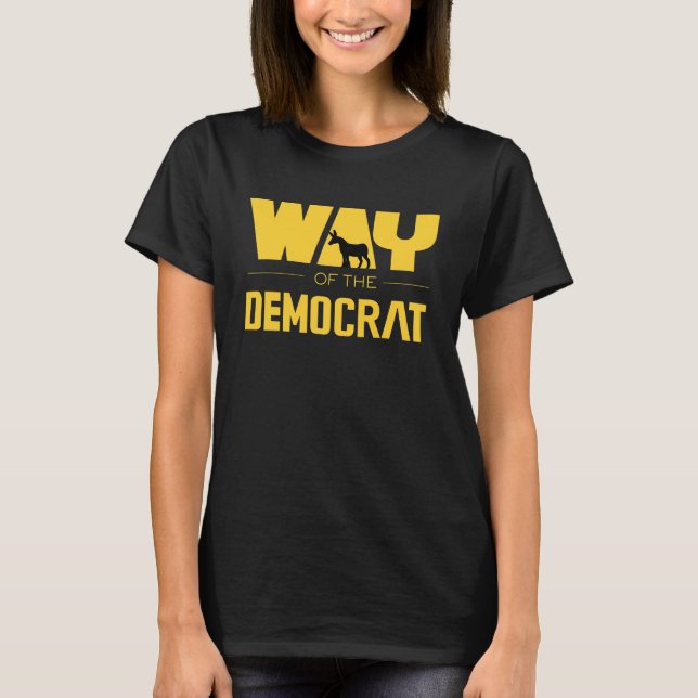 CAMISETA FORMA DE DEMOCRATA (Frente)