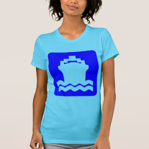 Camiseta Forma de Entrega - Azul