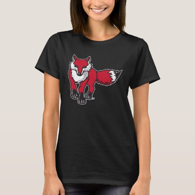 Camiseta Forma do Estado da Marist College Red Foxes (Frente)