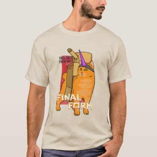Camiseta Forma Final - Gato de Batalha