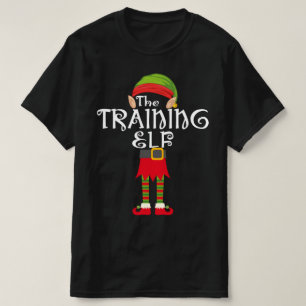 Camiseta formação da família elf correspondente ao natal