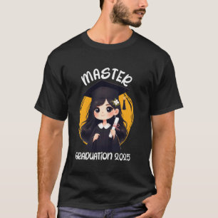 Camiseta FORMAÇÃO DE MESTRE 2025 Mulheres Grau de Mestre En