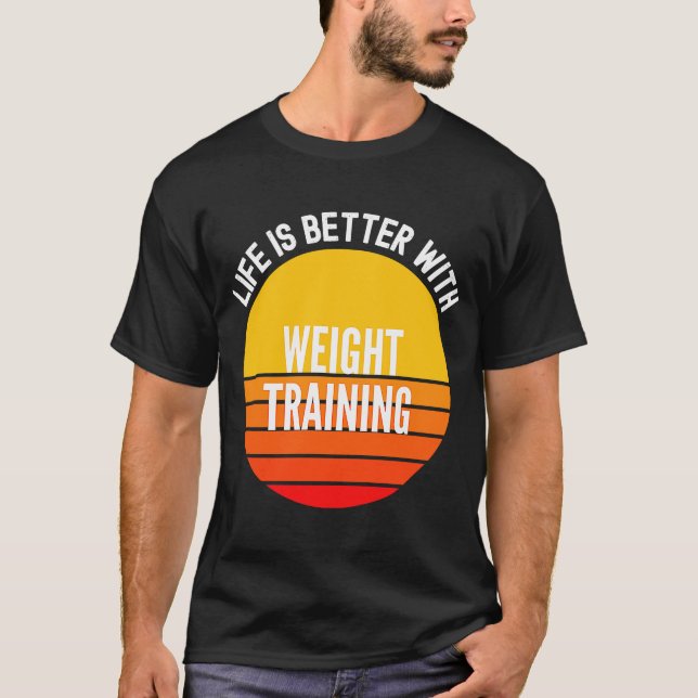 Camiseta Formação De Peso Com Formação De Peso (Frente)