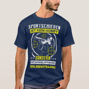 Camiseta Formação desportiva em matéria de sobrevivência
