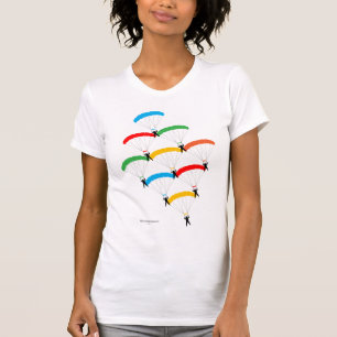 Camiseta Formação do pára-quedas