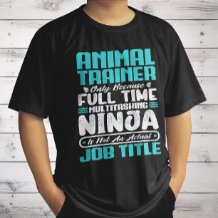 Camiseta Formação em Animais Cargo Título Profissão Formaçã