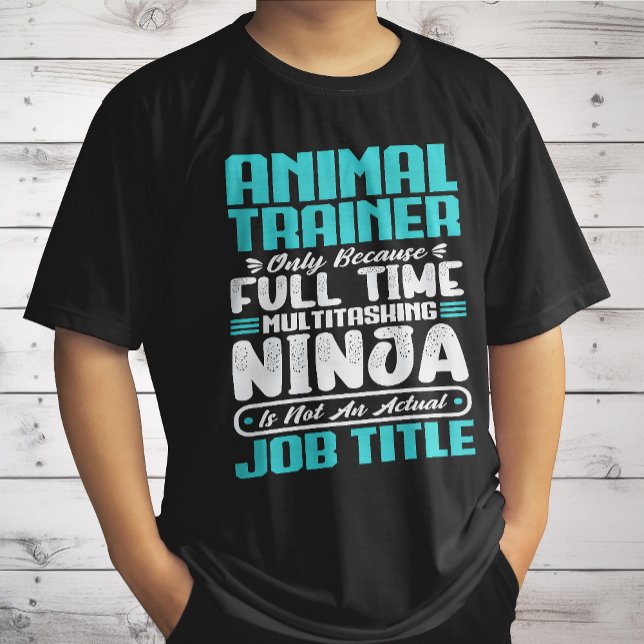 Camiseta Formação em Animais Cargo Título Profissão Formaçã (Criador carregado)
