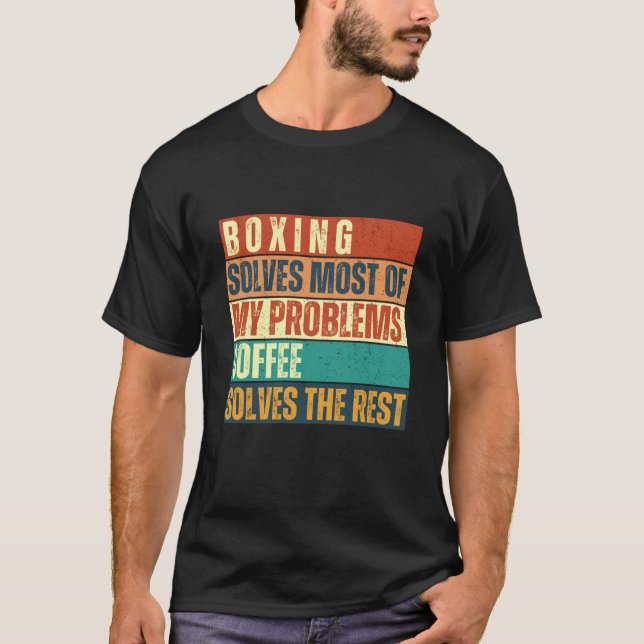 Camiseta Formação Em Boxing E Café Ventiladores Teerão Funy (Frente)