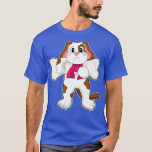 Camiseta Formação em força óssea de cão
