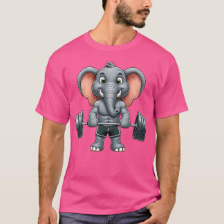 Camiseta Formação em Malhações de Elevação de Pesos Elefant