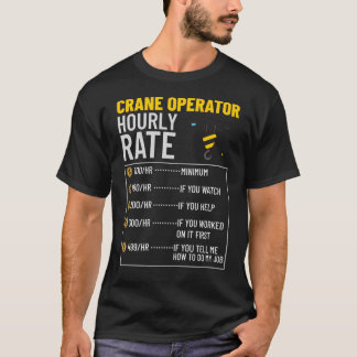 Camiseta Formação em Torre de Operadores de Construção de C