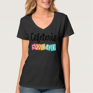 Camiseta Formação Escolar de Equipe de Pessoal de Assistênc