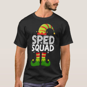 Camiseta Formação especial em esquadrão Sped para a família
