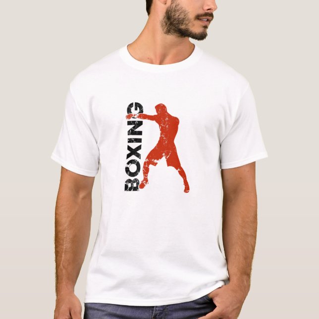 Camiseta Formação in a box Artes Marciais Combatendo Boxe d (Frente)