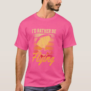 Camiseta Formação Parapente de Paramotor de Voo