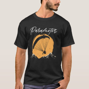 Camiseta Formação Parapente de Paramotor de Voo