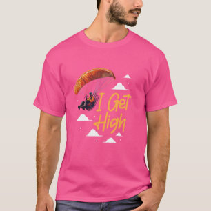 Camiseta Formação Parapente de Paramotor de Voo