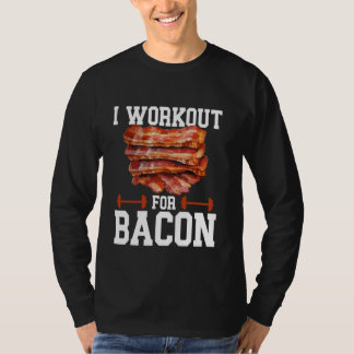Camiseta Formação Sobre Carne Bacon De Lover I Para Bacon