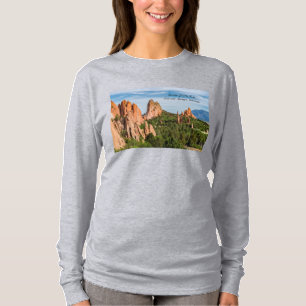 Camiseta Formações de Catedral Espires Colorado Long Sleeve