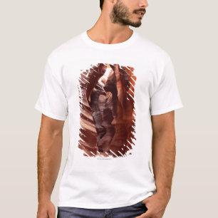 Camiseta formações Flashflood-corrmoídas do arenito de