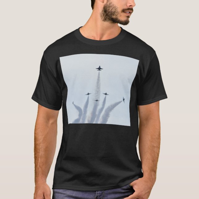 Camiseta Formações por separação de aves tropicais (Frente)