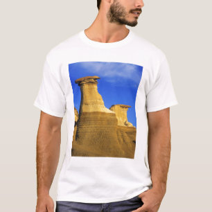 Camiseta Formações rochosas em Drumheller Alberta, Canadá 2